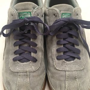 CUTE Corduroy Puma Sneakers!